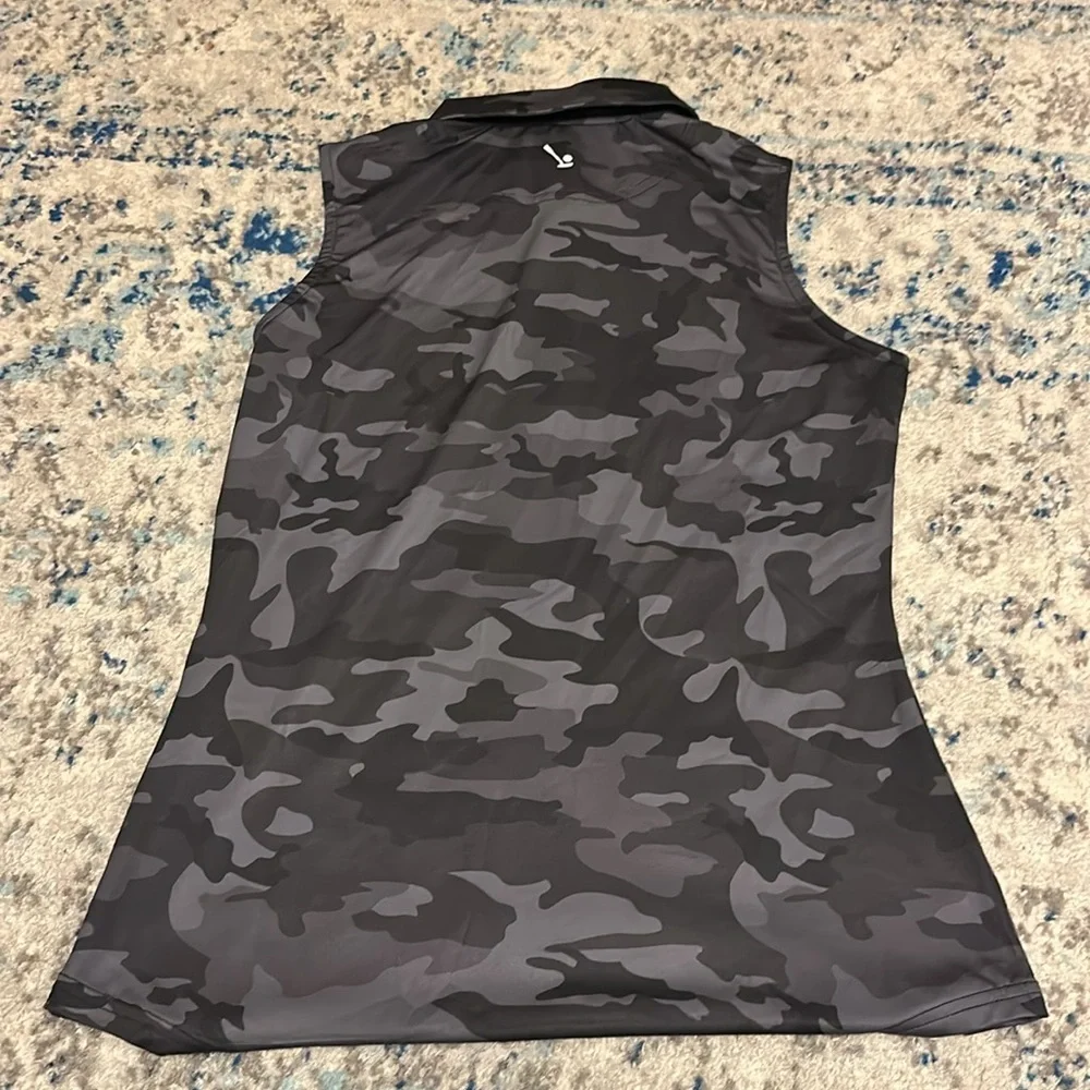 Women’s Golf Sleeveless Polo - Picture 3 of 3